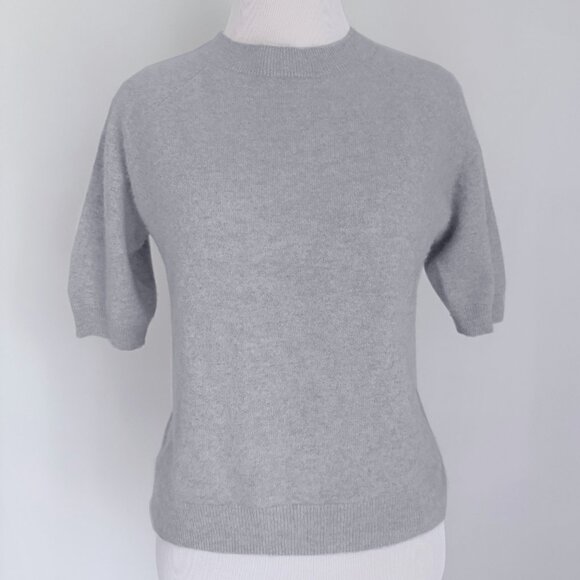 H&M 100% Cashmere Heather Grey Sweater - Picture 2 of 6